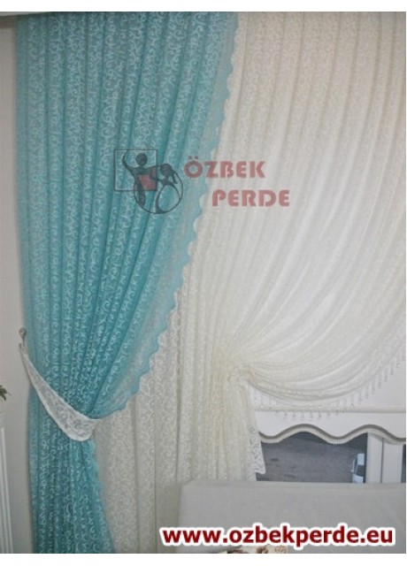 Budaklı Kanat Perde (Tülden)